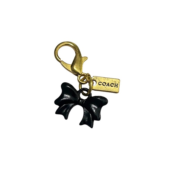 Coach Accessories - Coach Bowtie Bag Charm Keychain